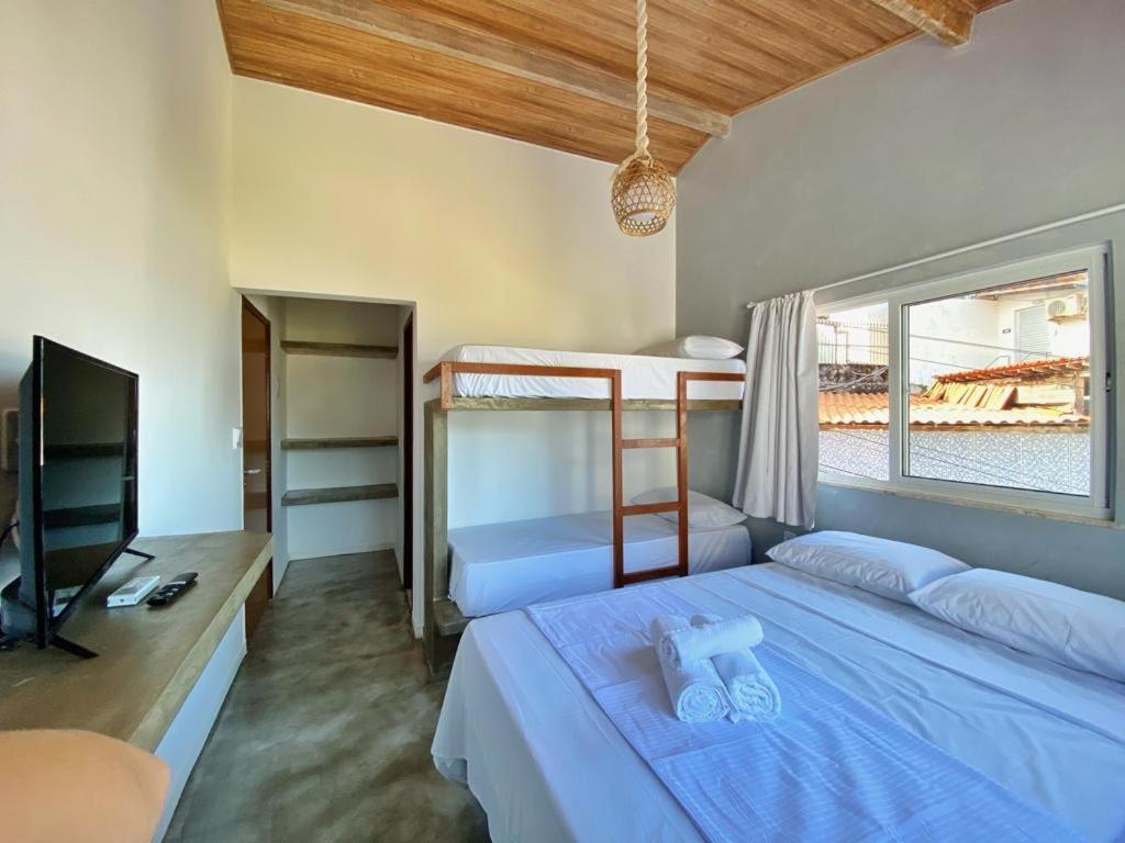 Pousada Primeira Praia Suites 莫罗圣保罗 外观 照片